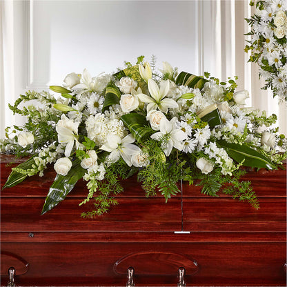 Abundance Casket Spray –  Acuarela Events Inc, Land O Lakes FL