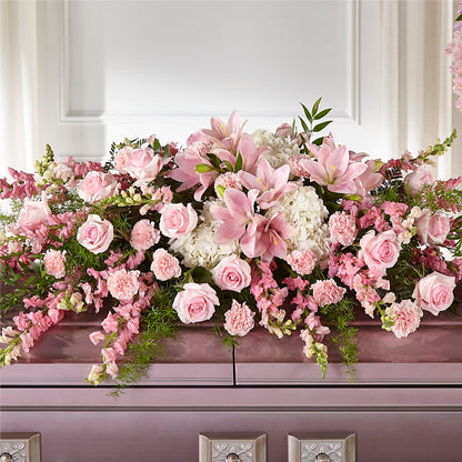 Life & Remembrance Casket Spray –  Acuarela Events Inc, Land O Lakes FL