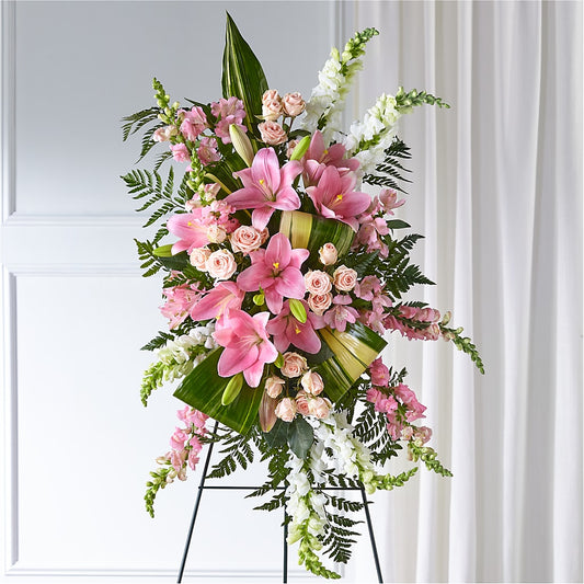 Elegant Embrace Standing Spray –  Acuarela Events Inc, Land O Lakes FL
