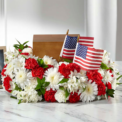 Spirit of Patriotism Cremation Adornment –  Acuarela Events Inc, Land O Lakes FL