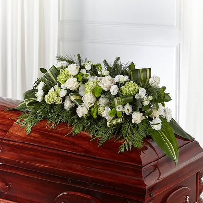 Hopeful Gesture Casket Spray –  Acuarela Events Inc, Land O Lakes FL