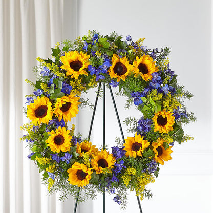Bright Rays Wreath –  Acuarela Events Inc, Land O Lakes FL