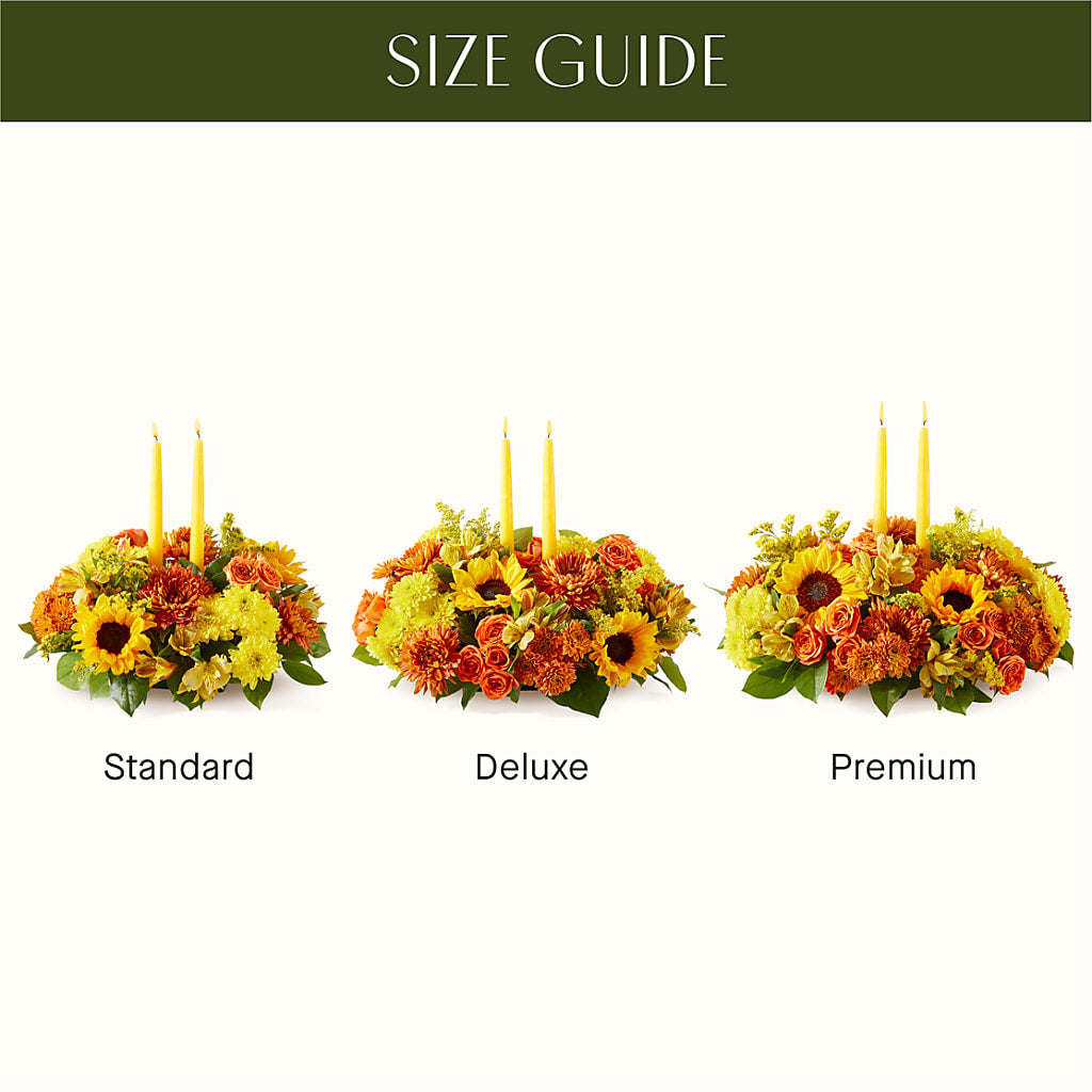 Autumn Harmony Centerpiece –  Acuarela Events Inc, Land O Lakes FL