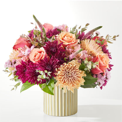 Berry Cobbler Bouquet with Ivory Vase –  Acuarela Events Inc, Land O Lakes FL