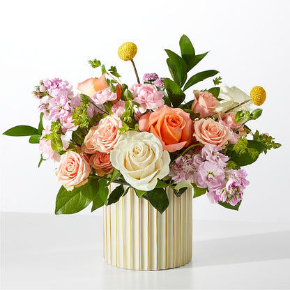 French Market Bouquet with Ivory Vase –  Acuarela Events Inc, Land O Lakes FL