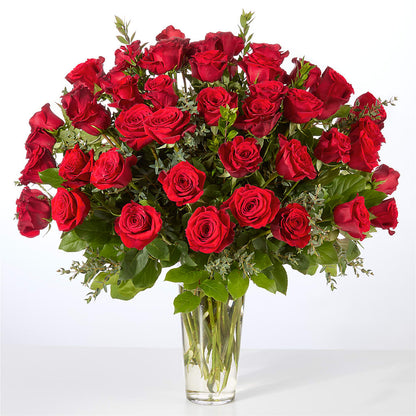 Forever Yours Fifty Stem Red Rose Bouquet –  Acuarela Events Inc, Land O Lakes FL