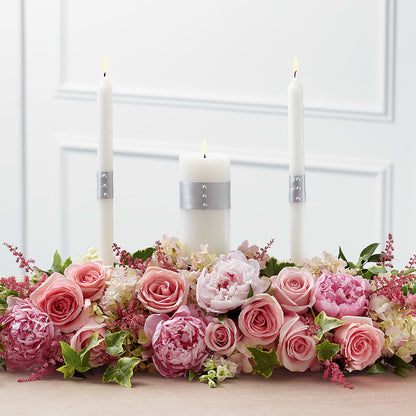 Worldwide Romance Unity Candle Arrangement –  Acuarela Events Inc, Land O Lakes FL